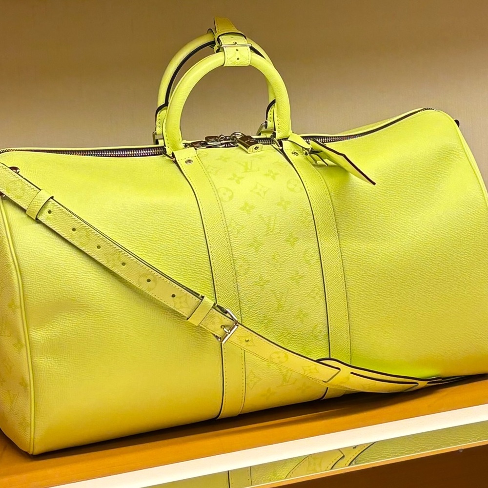 Louis Vuitton Yellow Duffel Bag - Picture 2 of 2